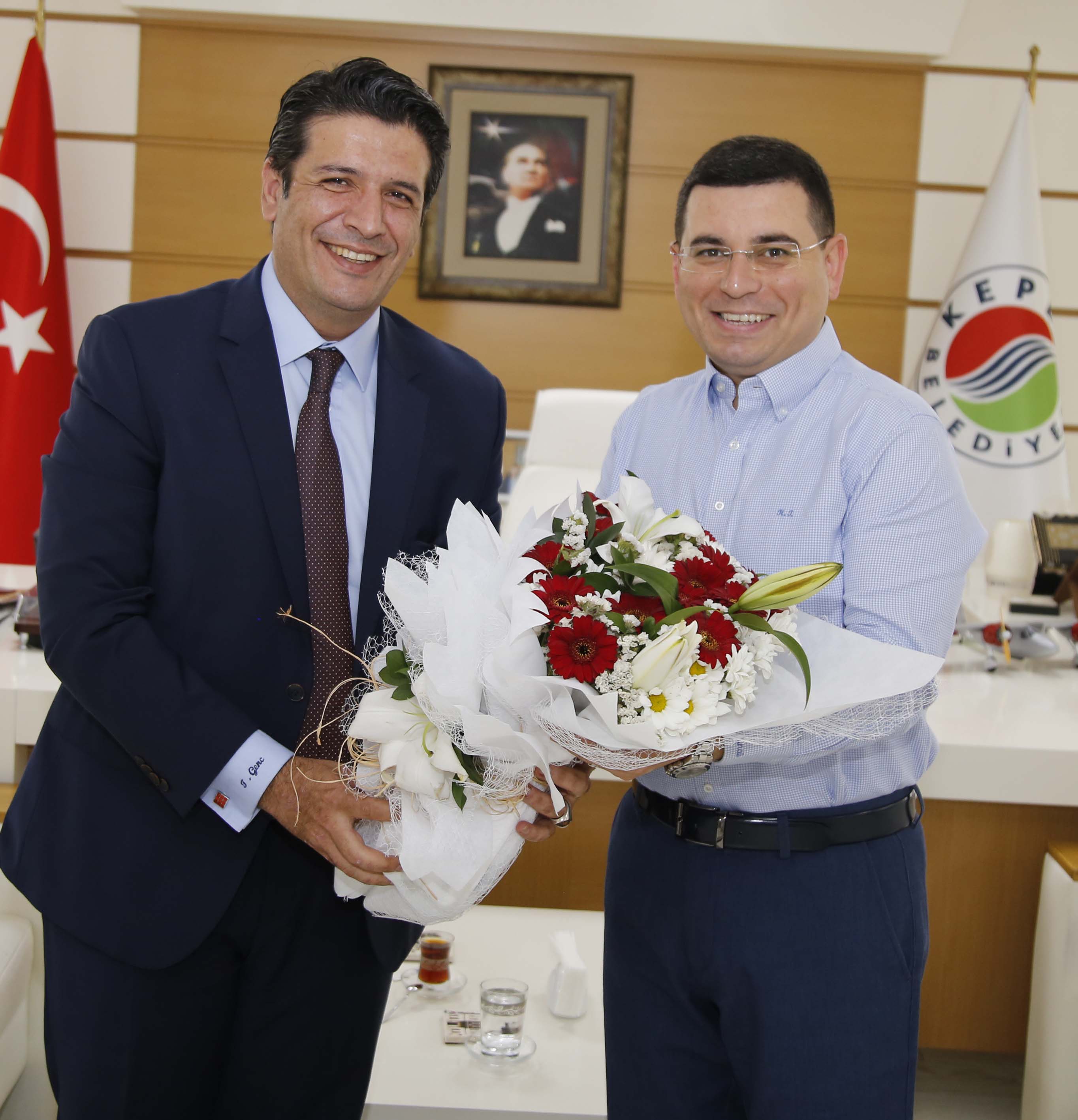 Başkan Genç’den tebrik ve hayırlı olsun ziyaretleri