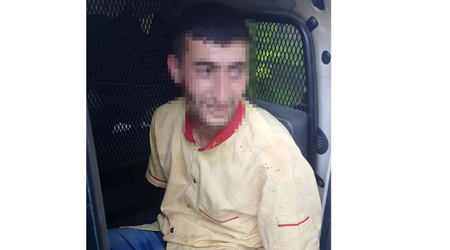 Balkondan girdiği evdeki kadın çığlık atınca kaçtı