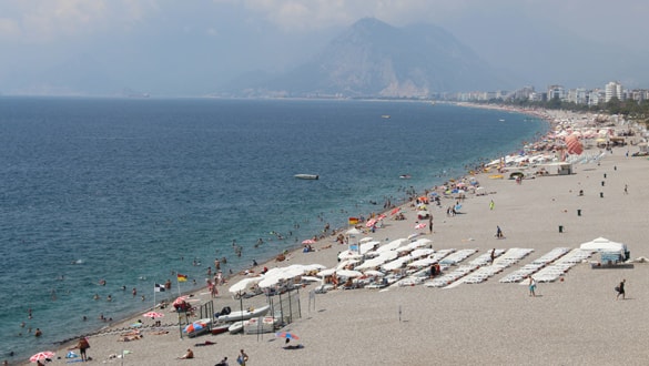 ANTALYA Nem bulutu Antalya’yı kapladı