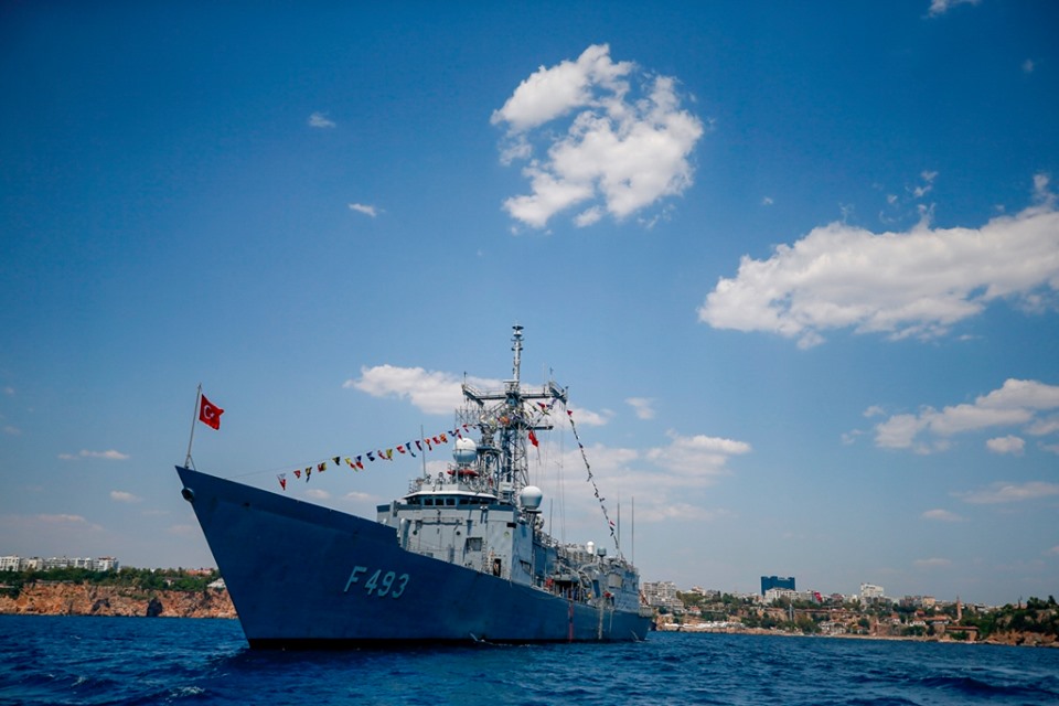 TCG Gelibolu F-493 Firkateyni Ziyarete Açıldı