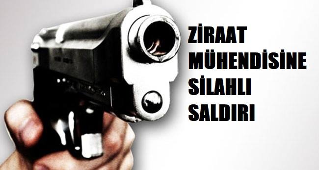 Ziraat mühendisine silahlı saldırı
