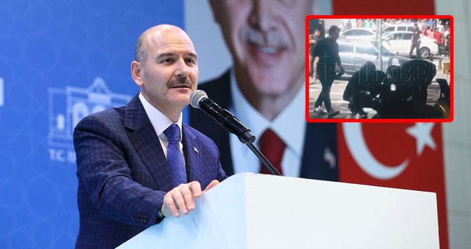 Soylu’nun “Yakaladık” dediği canlı bombanın gözaltına alınması kamerada: Dağılın buradan, uzaklaş!