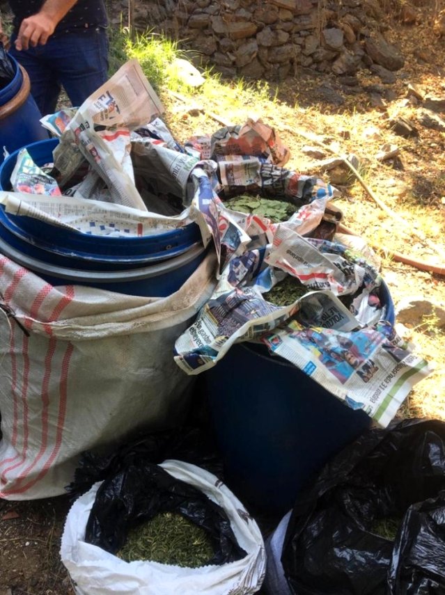 Antalya’da varil dolusu uyuşturucu ele geçirildi