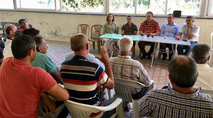 Susuz kalan muz köyü Meclis gündeminde