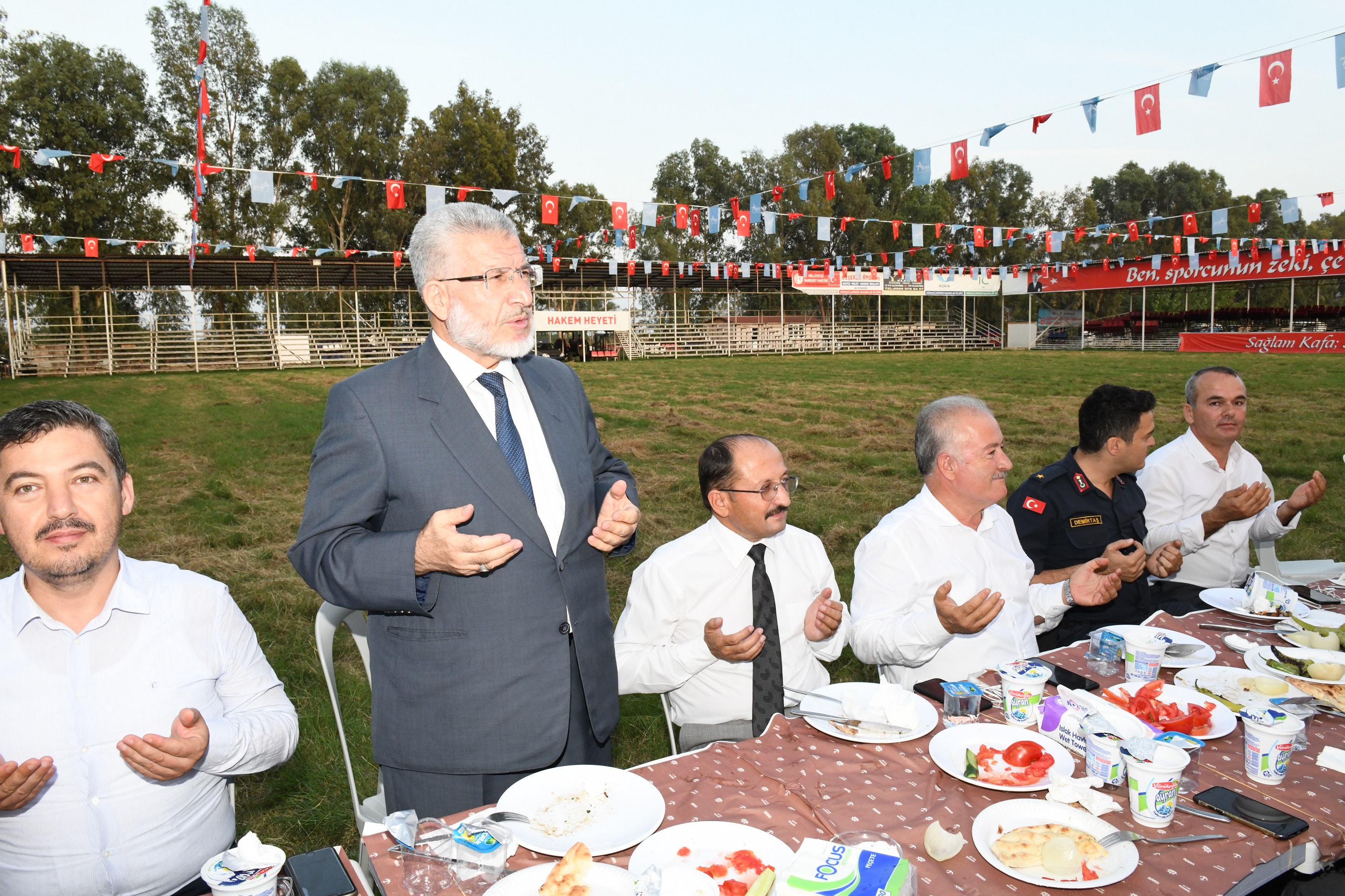 AKSU PROKOLÜ İLE SPORCULAR KAYNAŞTI
