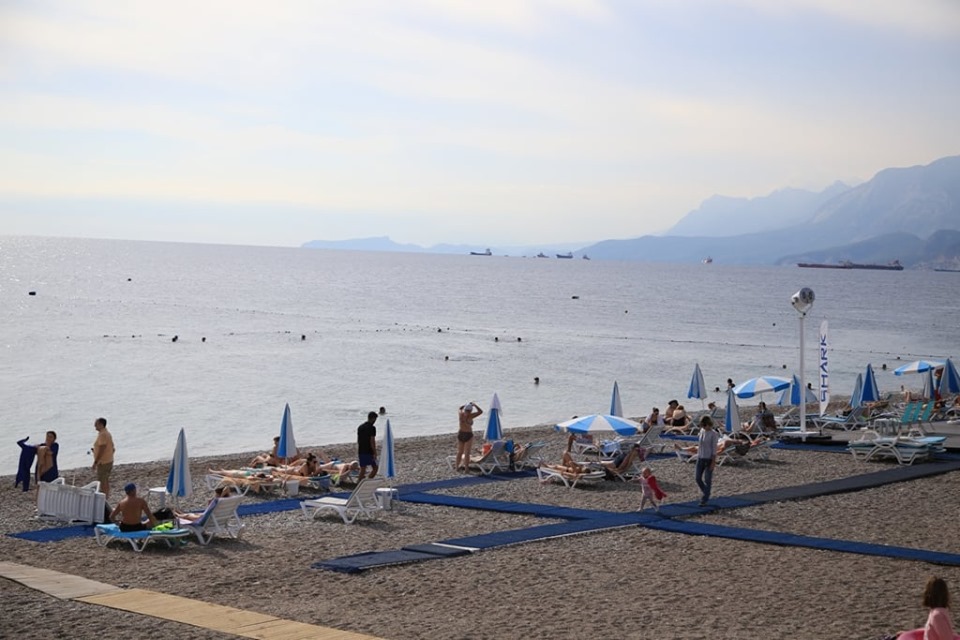 Antalya’da Kasımda Deniz Keyfi