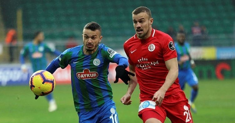 Çaykur Rizespor – Antalyaspor maç sonucu: 1-0