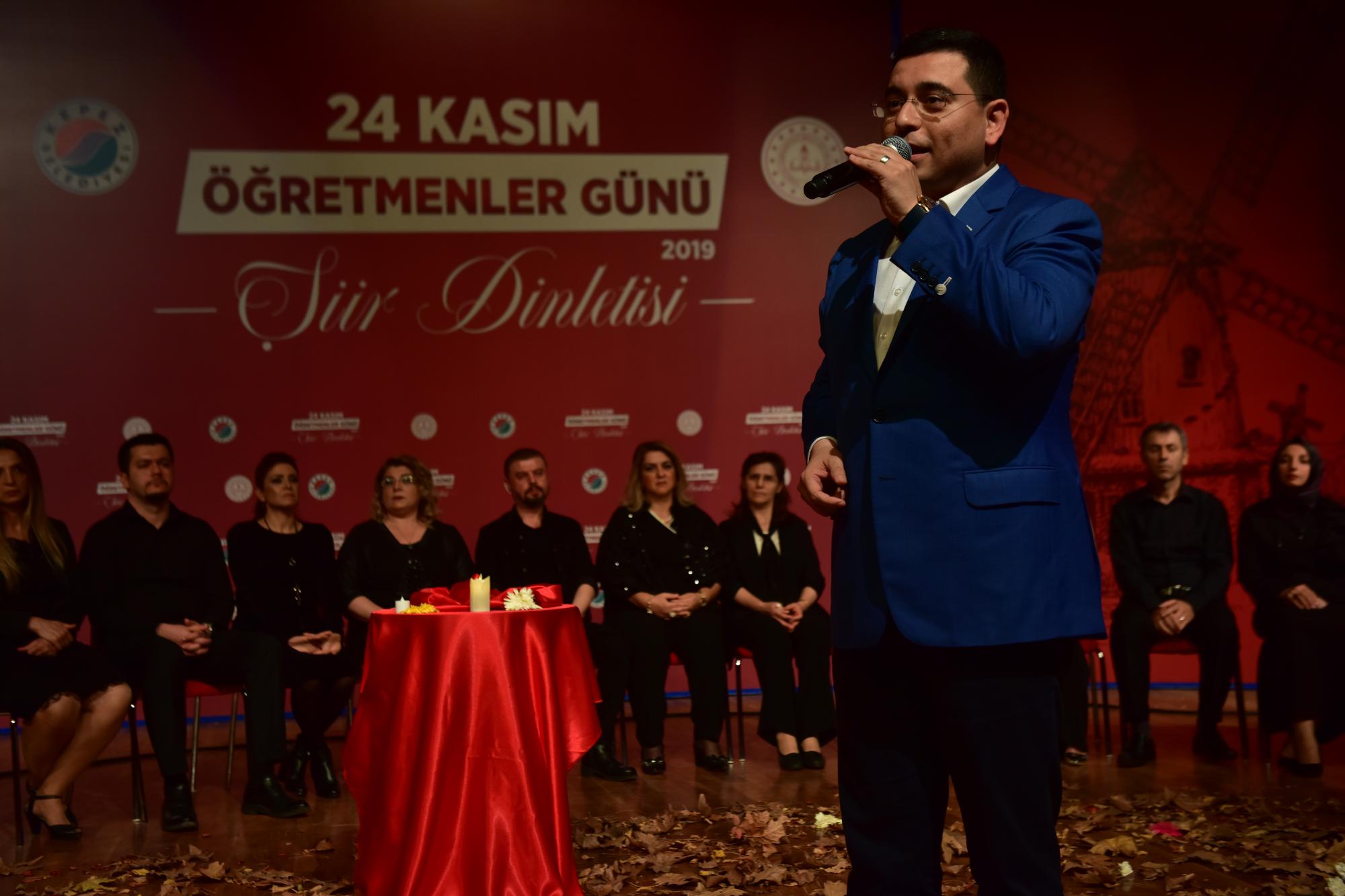 Başkan Tütüncü’den öğretmenlere şiir