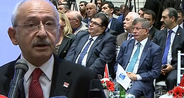 Kılıçdaroğlu,nun konuştuğu proğramda dikkat çeken görüntü!