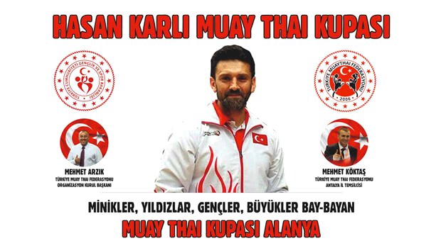 Hasan Karlı Muaythai Turnuvası Alanya’da yapıldı
