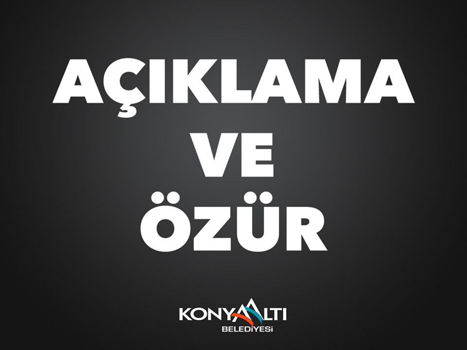 AÇIKLAMA ve ÖZÜR
