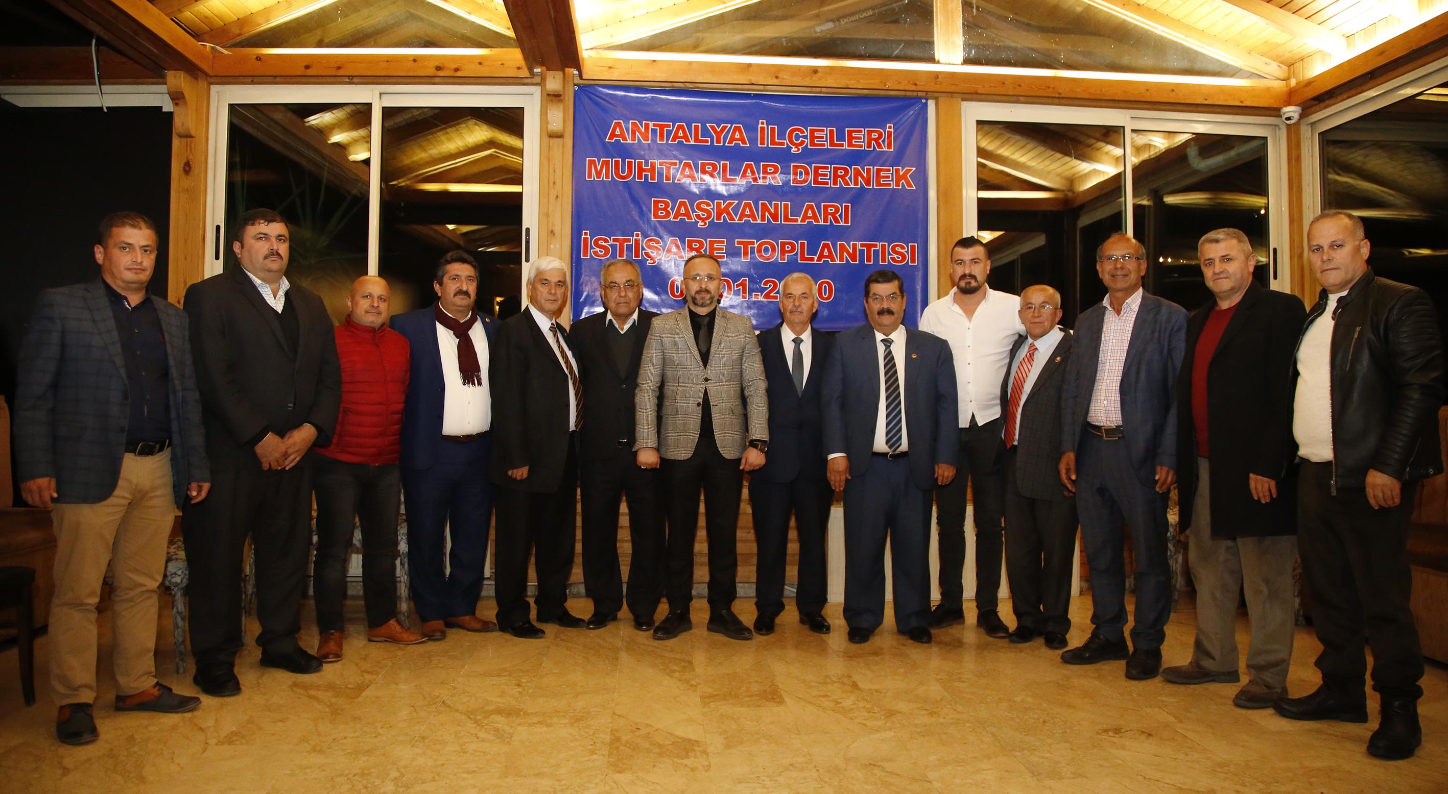 Muhtarlar Dernek Başkanları Döşemealtı’nda bir araya geldi