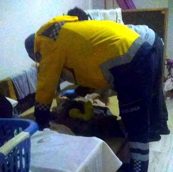 Bulut bebek toprağa verildi