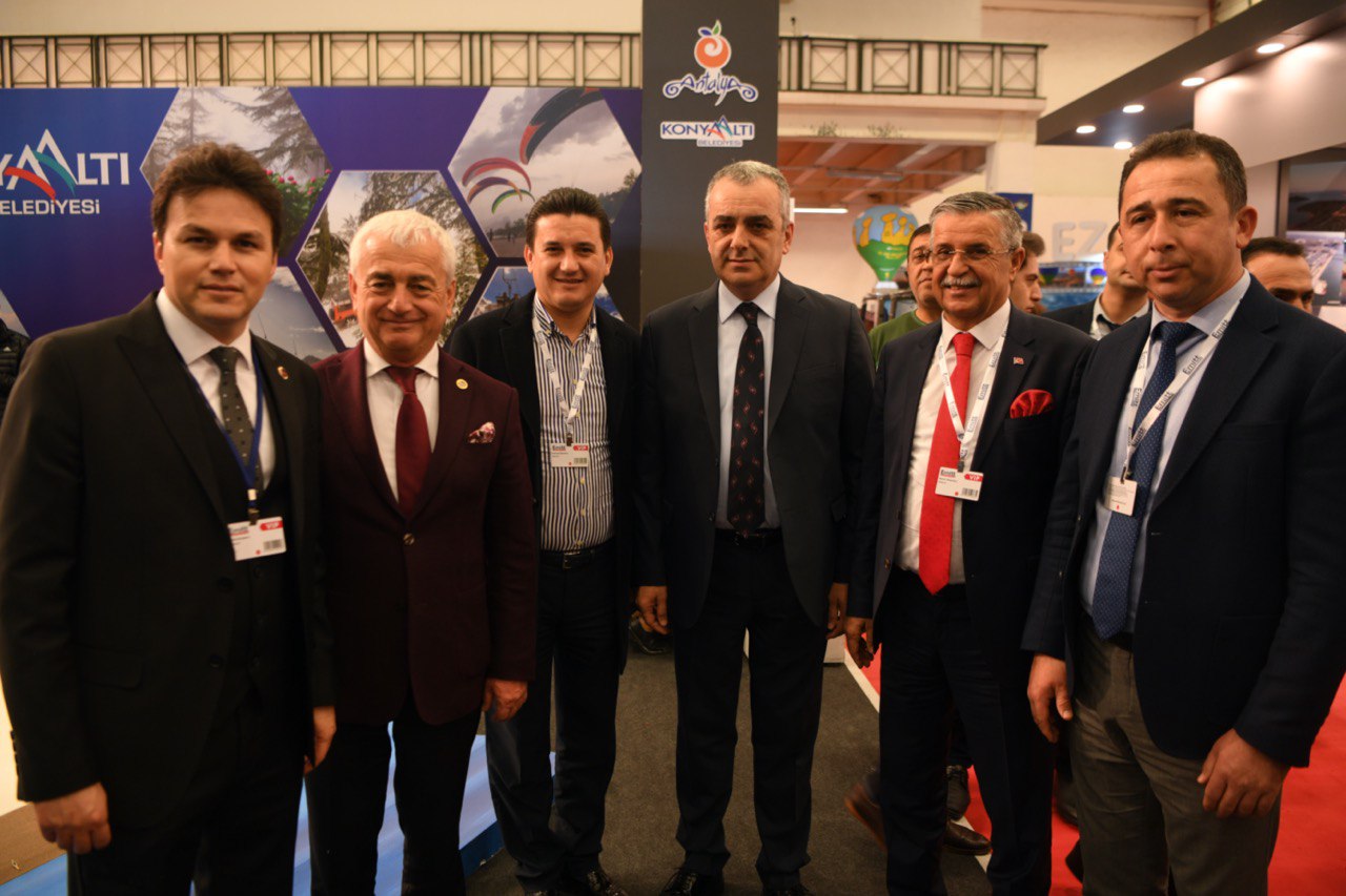 Emitt Fuarı’nda Konyaaltı Belediyesine yoğun ilgi