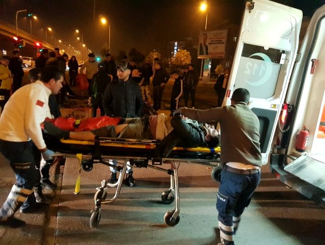 Kaza yapan motosiklette uyuşturucu ele geçirildi