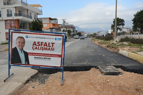 ASAT asfalt çalışmalarına hız verdi