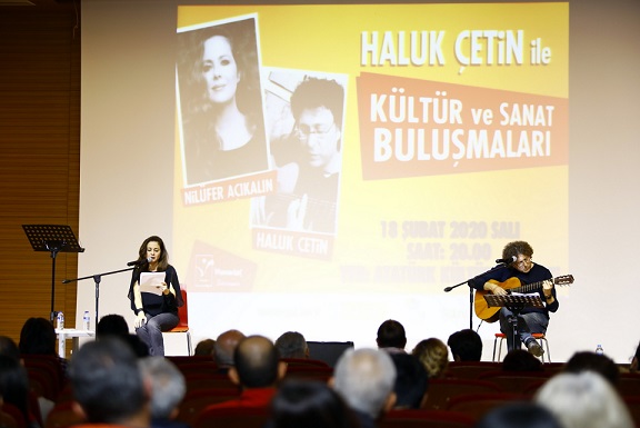 HALUK ÇETİN VE NİLÜFER AÇIKALIN İKİLİSİ MANAVGAT HALKIYLA BULUŞTU