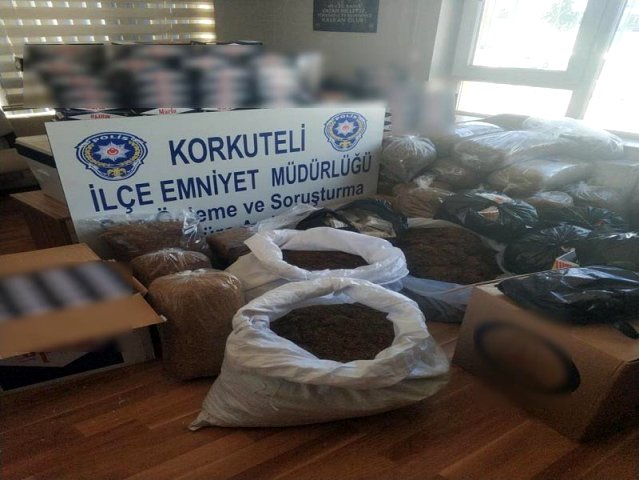 Antalya’da uyuşturucu ile mücadele çalışmaları