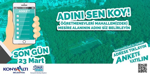 Başkan Esen, “Mesire alanın ismini halk belirleyecek”