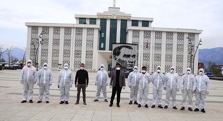 Döşemealtı Belediyesi, Koronavirüs’e karşı önlemleri en üst noktaya çıkarttı