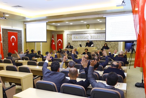 MANAVGAT BELEDİYE MECLİSİ ŞEHİTLERİMİZİ ANDI