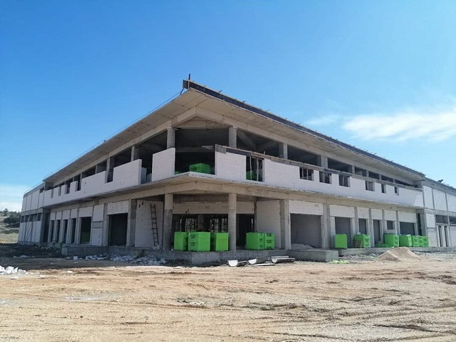 Elmalı Otobüs Terminali hızla yükseliyor