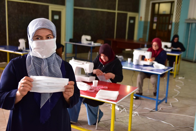 Kepez Belediyesi maske üretiminde tek yürek oldu
