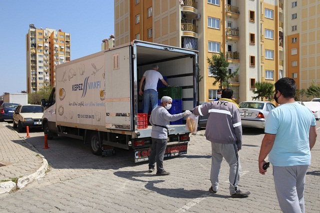 Siz evde kalın diye, biz sizin için çalıştık