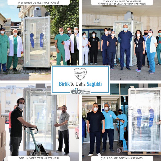Sağlık çalışanları için tüm imkanlar seferber edildi