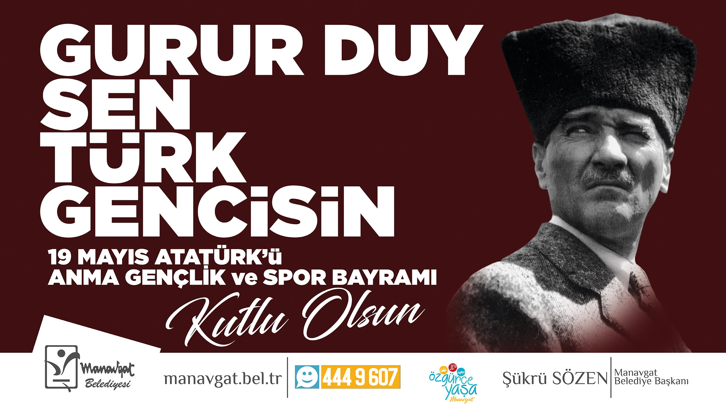 Başkan Sözen’den 19 Mayıs Mesajı