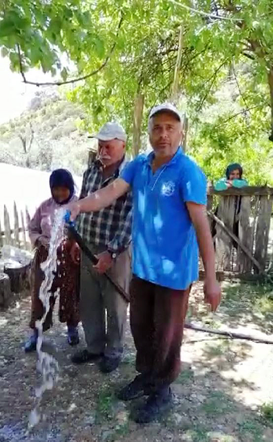 Kumluca Ovacık’ta su sevinci