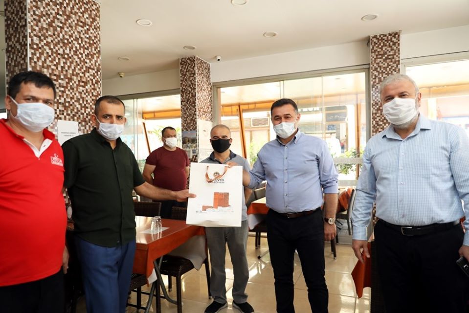 Başkan Yücel’den Esnafa Ziyaret