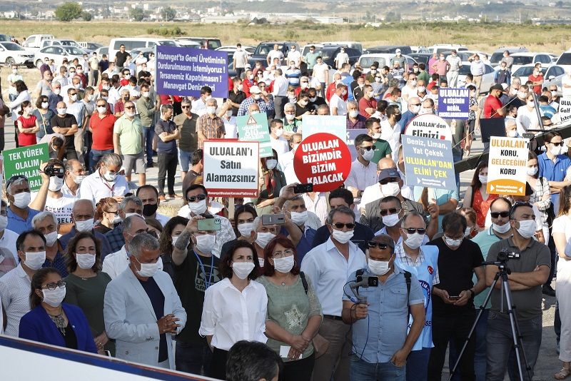 MANAVGAT TEK YÜREK OLDU
