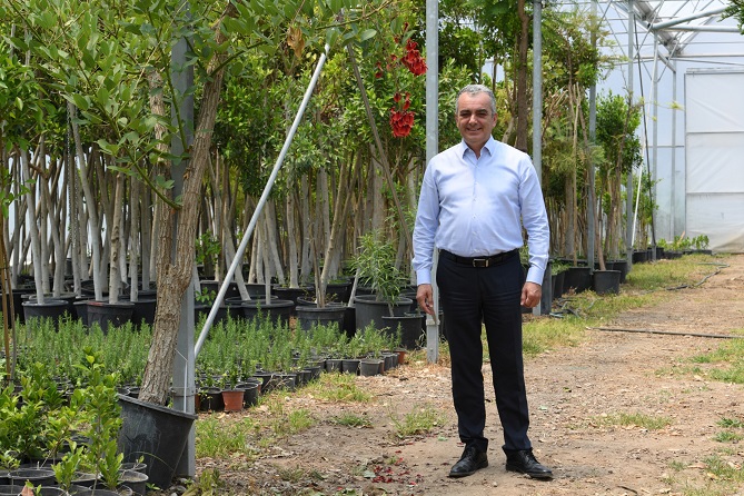 Başkan Esen, meydan okumayı 250 fidan ile destekledi