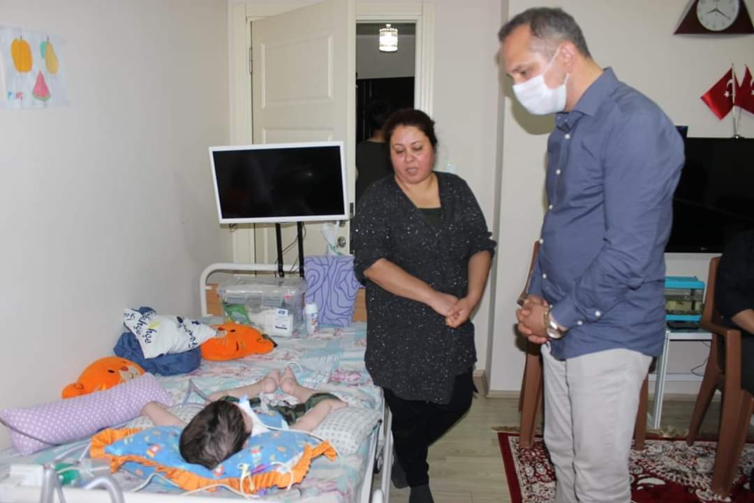 Başkan Kurnaz, hükümete SMA hastaları için çağrıda bulundu