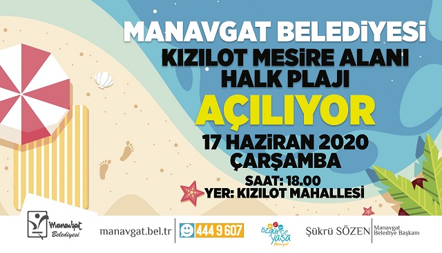 KIZILOT BEACH PARK ve MESİRE ALANI AÇILIYOR