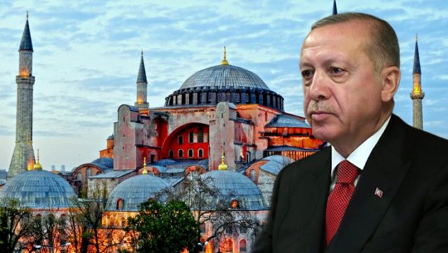 Erdoğan, Ayasofya’nın camiye çevrilmesi için talimat verdi: Milletimiz karar vermeli
