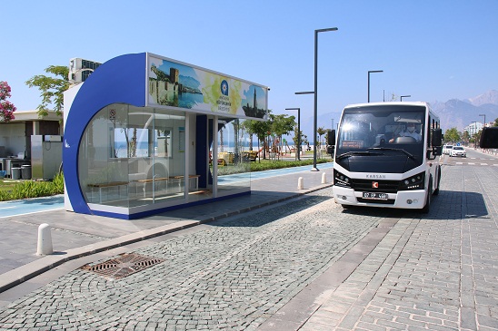 Sahil boyunca kolay ulaşım