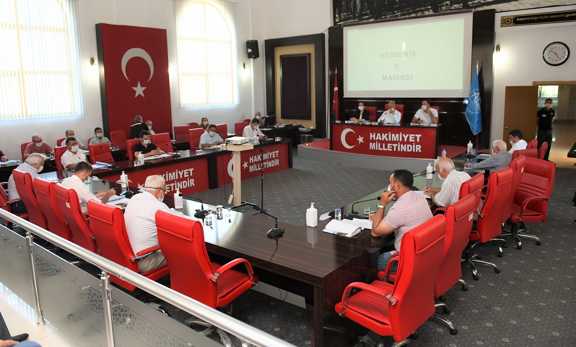 AKSU BELEDİYE MECLİSİ TOPLANDI