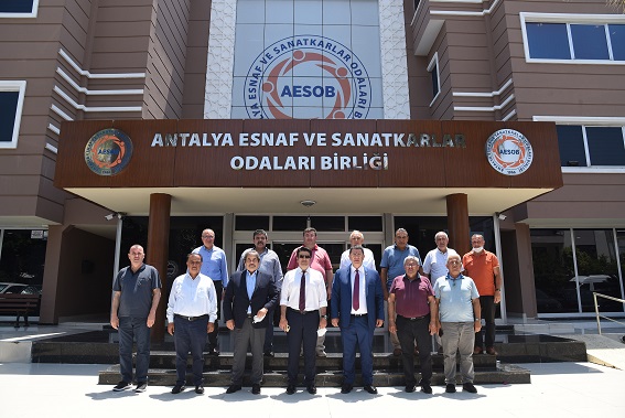 Başkan Genç’e esnaf odalarından teşekkür