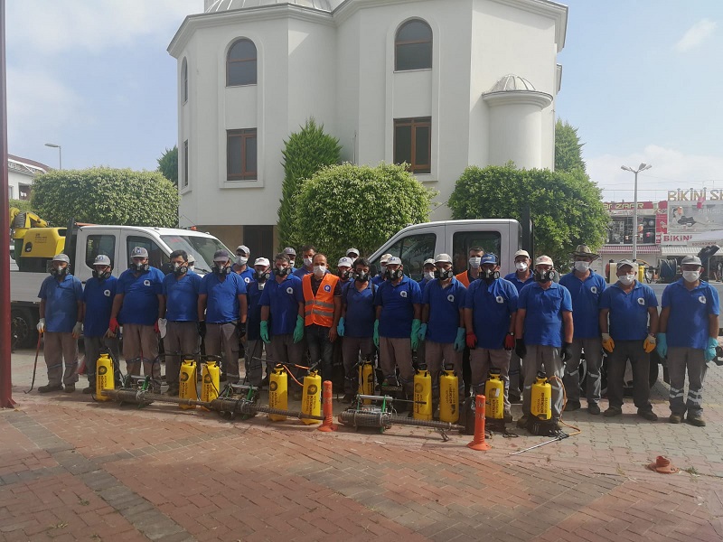 Büyükşehir vektörel mücadeleye devam ediyor