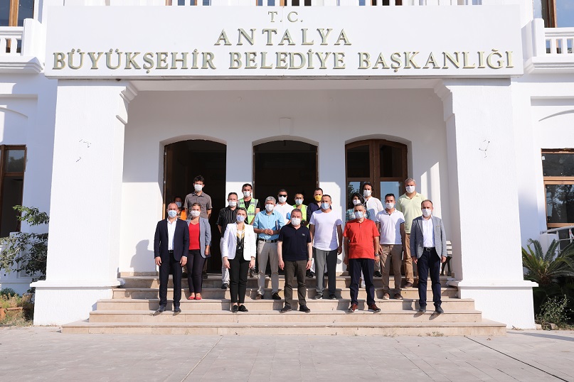 Başkan Böcek Karaalioğlu Kent Yaşam Parkı Projesi’ni inceledi