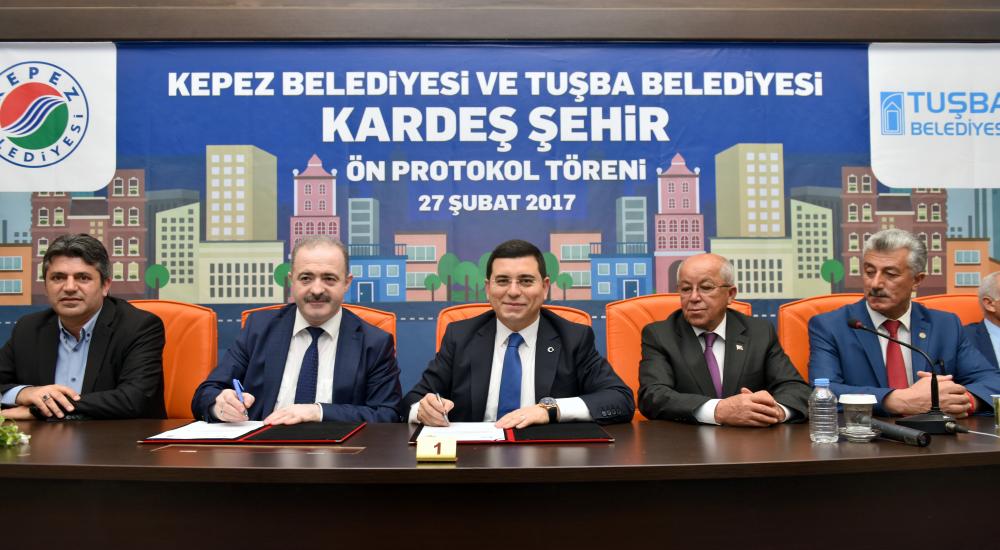 Kepez, Siirt’teki 3 belediye ile kardeş oluyor