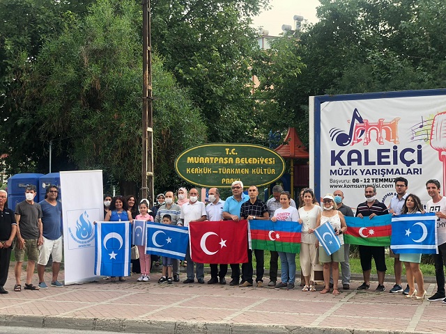 Antalya’da Kerkük katliamının kurbanları anıldı!