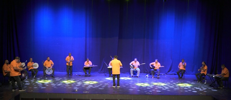 Muratpaşa Temizlik İşleri müzik grubu gecenin yıldızı oldu