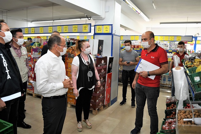 AKSU’DA KORONA VİRÜS DENETİMİ