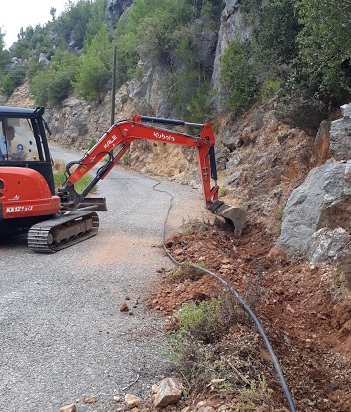 ASAT’tan Gündoğmuş’a yeni şebeke