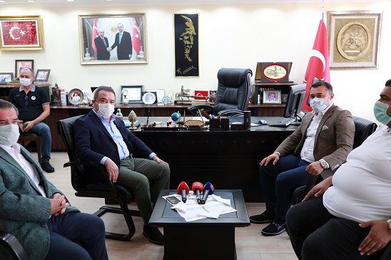 Başkan Böcek Alanya’da