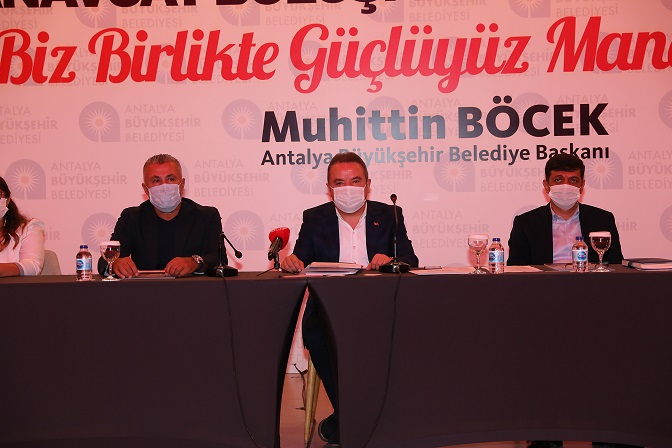 Başkan Böcek’ten Manavgat’a müjdeler