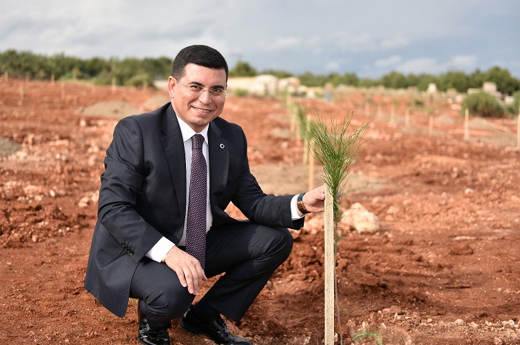 Gözün aydın Antalya, dev çiftliğin yapımı başladı